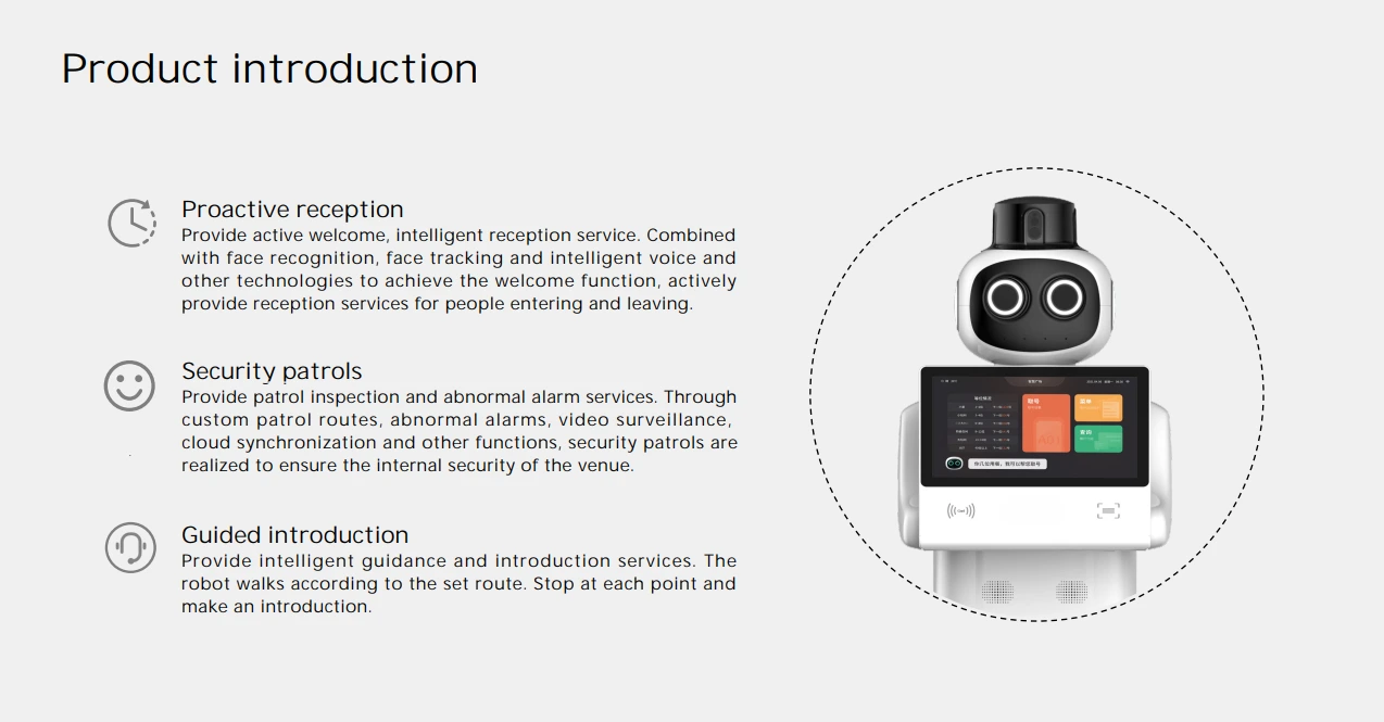  Mobile Reception Robot  by Everse