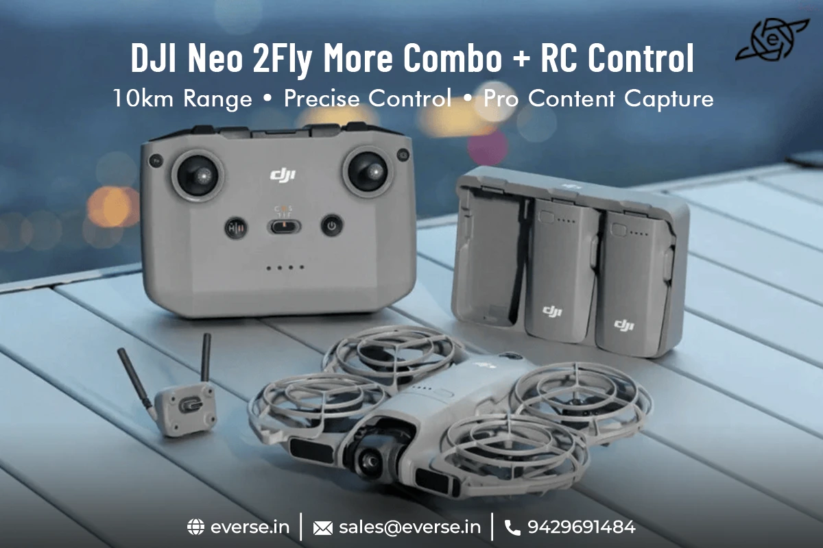 DJI Neo 2 Fly More Combo with RC-N3 remote for precise control in travel shooting